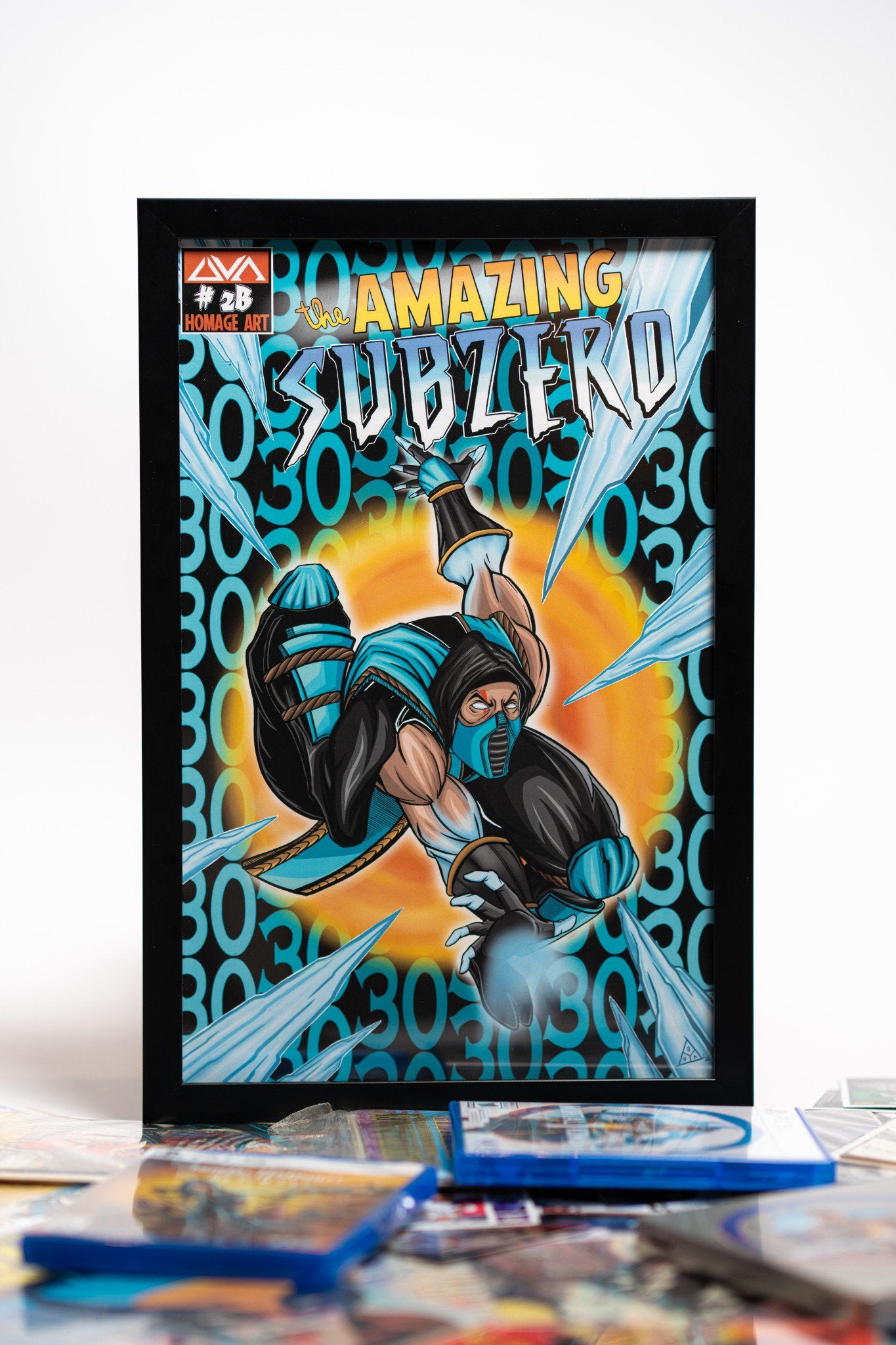 The Amazing Sub-Zero Mortal Kombat Poster