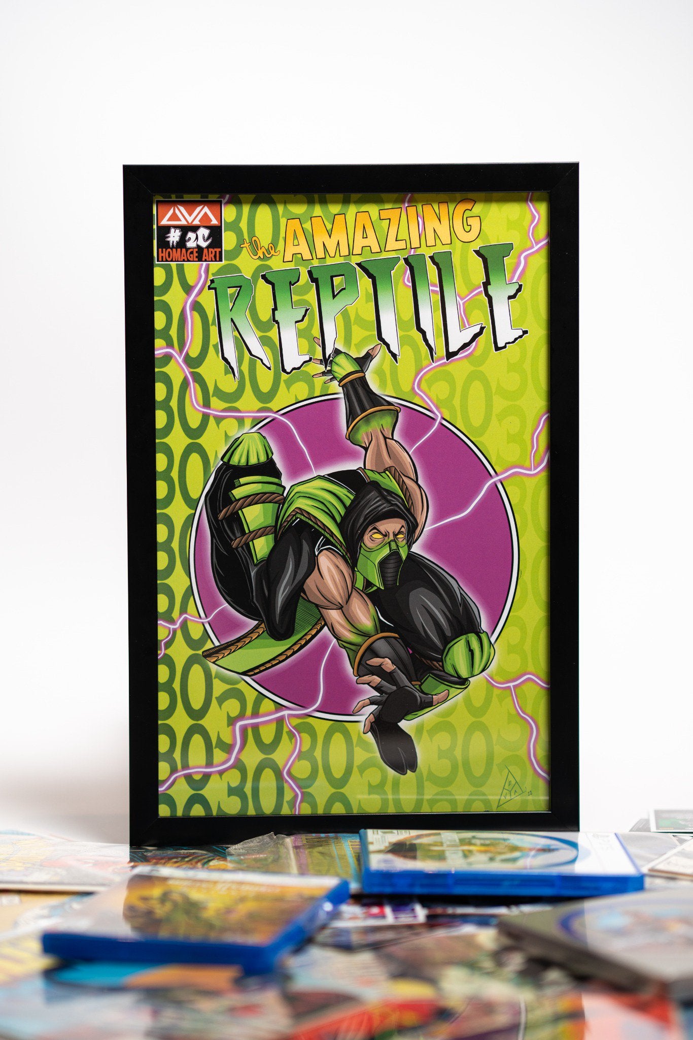 The Amazing Reptile Mortal Kombat Poster