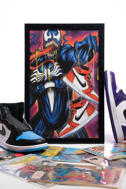Venom x Jordan 1 Spider-Man Origin Story